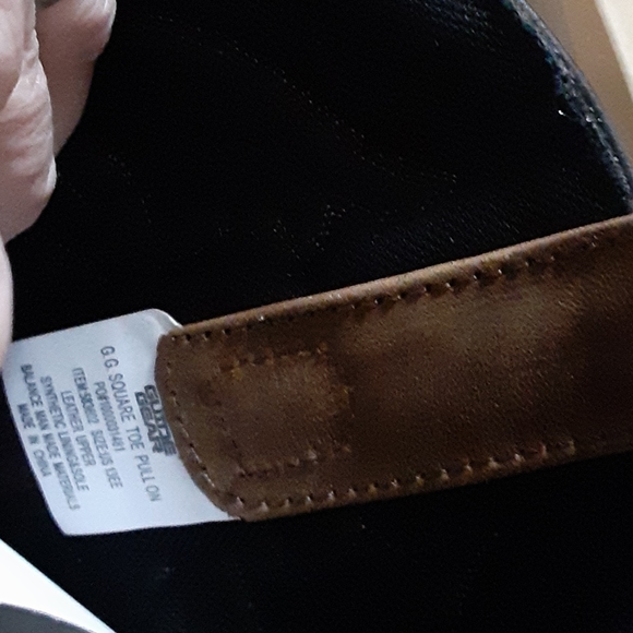 Genuine Leather Square toe Boots! SOLD - Picture 4 of 4